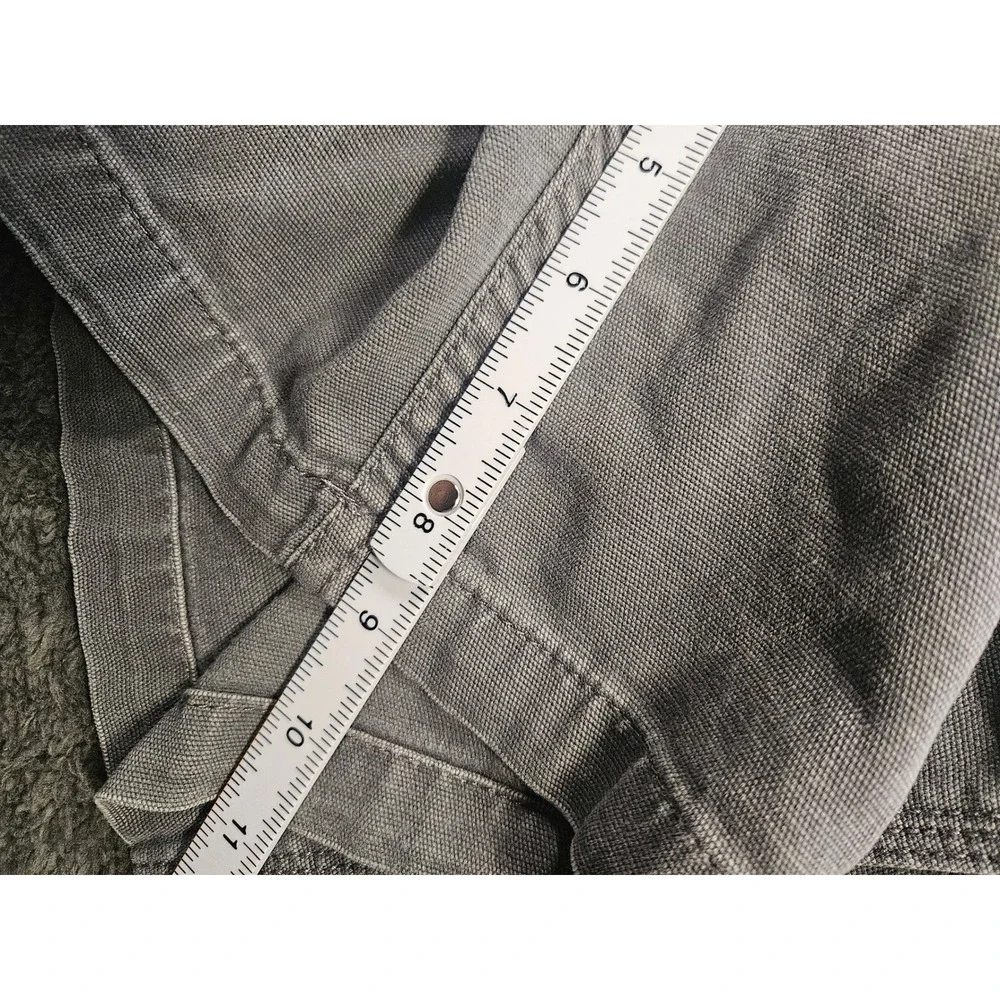 Carhartt Work Shorts Mens 38 Gray Rugged Flex Canvas Relaxed Fit 102514 Utility